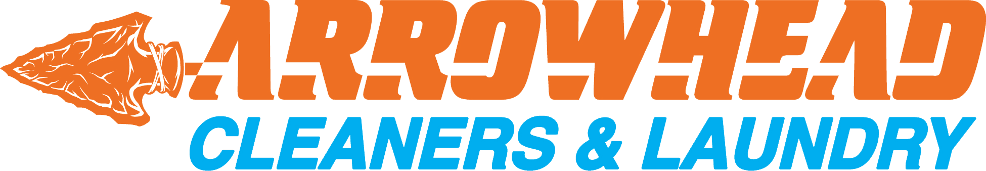 Logo with an orange arrowhead graphic and text reading 